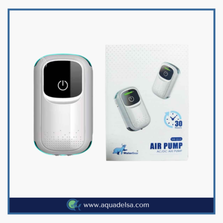 پمپ هوا شارژی آکواریوم دو خروجی واتر بر WB-Q528