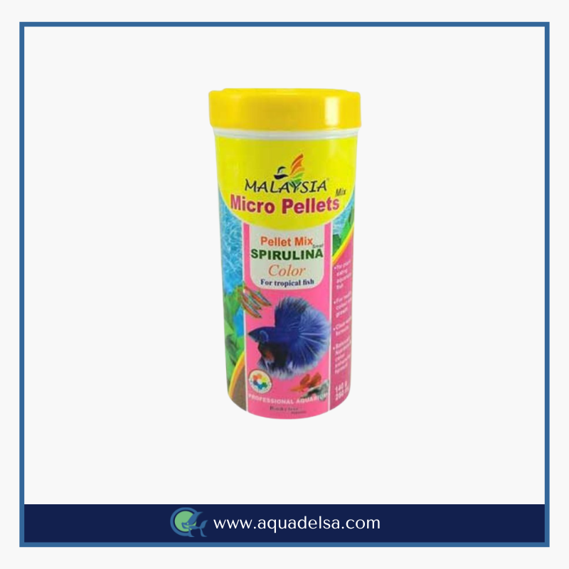 غذای ماهی آکواریوم مالزی Micro Pellets Mix (280 میل)