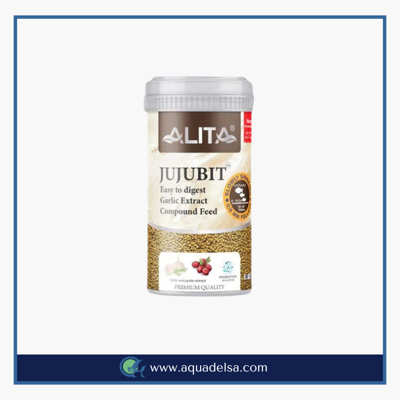 غذای ماهی jujubit آلیتا (0/8میلی متر)