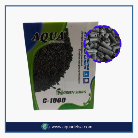 زغال اکتیو آکواریوم آکوا C-1000 بسته 1 کیلوگرمی