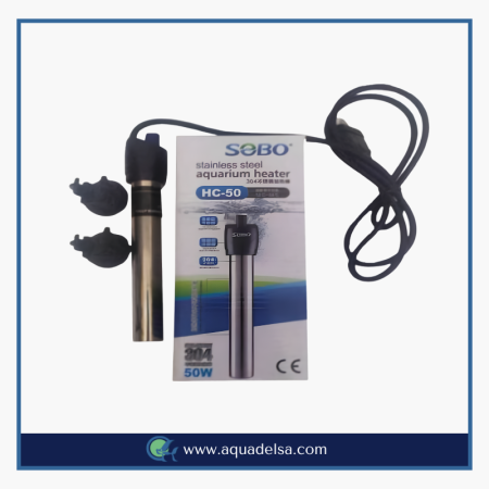 بخاری استیل آکواریوم سوبو مدل HC-50W